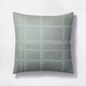 Euro Waffle Matelassé Quilt Sham Lt Teal Green – Threshold Studio‎ McGee Target